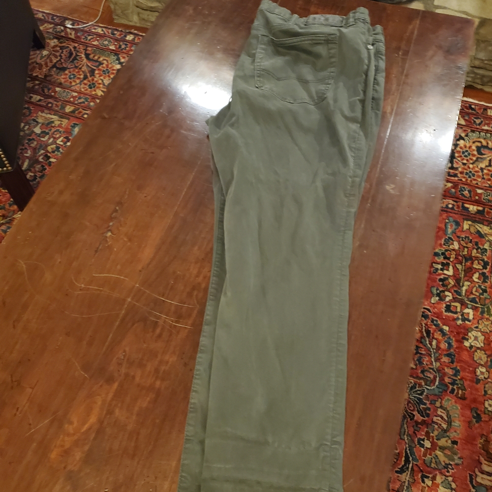American Eagle Outfitters Men's Skinny Jeans - Dark Green